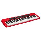 Teclado Casiotone CT-S200 61 Teclas Fonte Bivolt Casio Vermelho