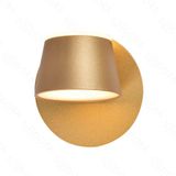 Arandela Led Meera Dourado 3000k 6w - Bella Iluminação