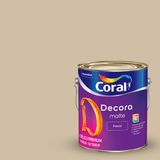 Tinta Acrílica Decora Matte Folhagem Suave Fosca 3.2 Litros - Coral