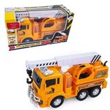 Caminhão Super Truck Brinquedo Bate E Volta Com Luz E Som