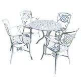 Conjunto De Jardim Com Mesa E 4 Cadeiras Modelo Havana