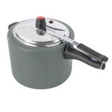 Panela De Pressão Antiaderente Cerâmica 7,5l Cinza Vapt - Brinox