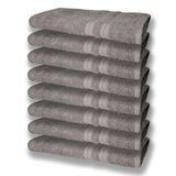 10 Toalhas Super Felpudas Grande E Grossa 80x150 Cinza