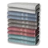 10 Toalhas Super Felpudas Grossa 2 Vd 2 Rê 2 Cz 2 Az 2 Br