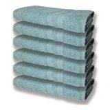 6 Toalhas Grande Super Felpudas E Grossa 80x150 Verde