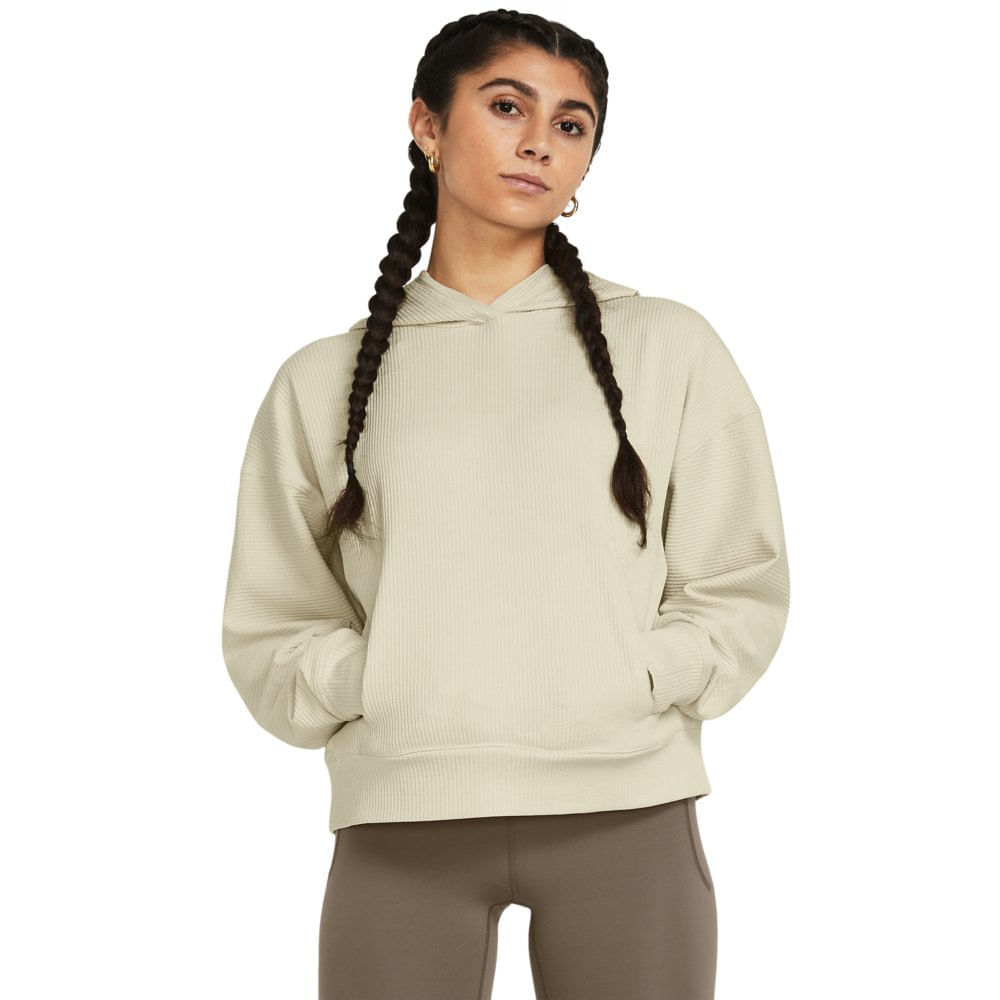 Moletom De Treino Feminino Under Armour Rib Oversized