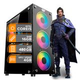 Pc Gamer Cpu I5 16gb Ssd 480gb Vídeo 4gb Para 3 Monitores