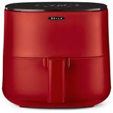 Fritadeira Eletrica Airfryer 2.9l Com Painel Digital E Frigideira Antiaderente, 1400w, 110v, Bella 17278, Vermelho