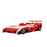 Cama Solteiro F1 Carro Vermelho Montessoriana