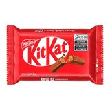 Chocolate Kitkat 4 Fingers Ao Leite 41,5g - Embalagem Com 24 Unidades