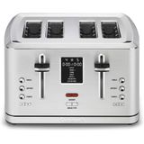 Cuisinart Torradeira, c/ 4 fatias, 1800W, 110V, aço inoxidável.