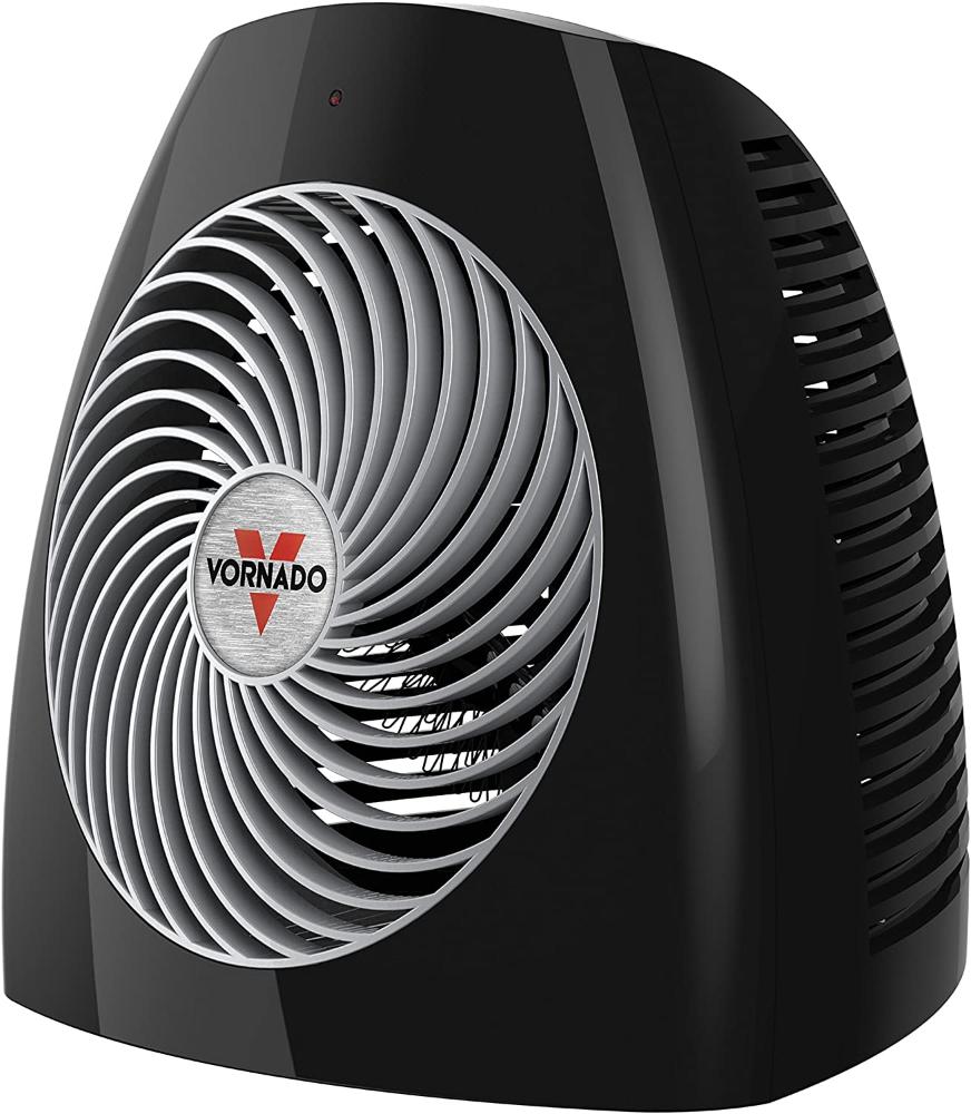 Vornado MVH Aquecedor Elétrico- 3 Configurações, 750/1125/1500W-110V, Preto.