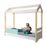 Cama Casinha Infantil Menta Com Led Jhulia Divaloto