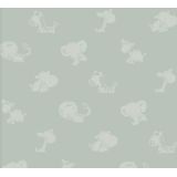 Papel De Parede Safari Friends Infantil Verde Sf6222