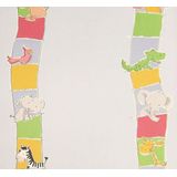 Papel De Parede Safari Friends Infantil Colorido Sf6208