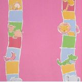 Papel De Parede Safari Friends Infantil Colorido Sf6212