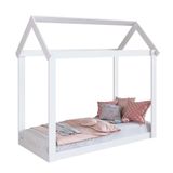 Mini Cama Infantil Montessoriano Meu Fofinho Art In Móveis Branco
