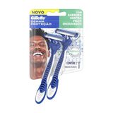 Barbeador Gillette Derma Proteção 2 Unidades Gillette