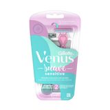 Gillette Aparelho De Depilar Venus Suave Sensitive 2 Unidades Gillette Venus