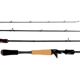 Vara Pesqueiro Rapala Longcast Pesca Pesada 2,13m 40-80lbs Carretilha Inteiriça