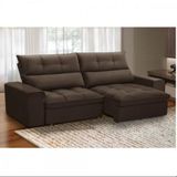 Sofa 3 Lugares Retratil E Reclinavel Ferguile Lotus