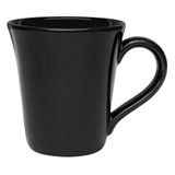 Caneca Tulipa 330 Ml Preto Ou Branco - Oxford Porcelanas
