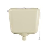 Caixa De Descarga Elevada Astra C17/s Controlada 6 / 9 Litros Bege