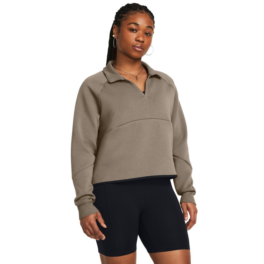 Moletom Feminino Under Armour Unstoppable Rugby Fleece