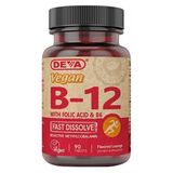 Vitamina Vegana B-12 90 Tabs Da Deva Vegan Vitamins