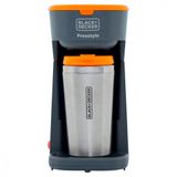 Cafeteira Elétrica Black + Decker Individual Freestyle 600w 220v Preto/laranja - Cm01-b2