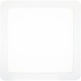 Luminária Led Painel-plafon Slim Quadrada Sobrepor 12w 3.000k Branca Quente Bivolt Kian