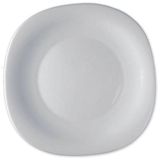 Prato Sobremesa De Vidro Parma Bormioli Branco 20cm