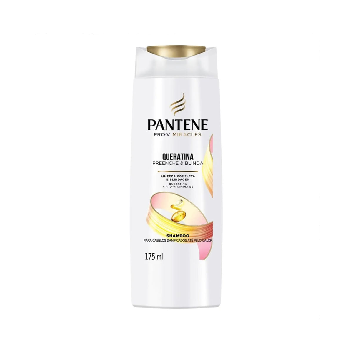 Shampoo Pro-v Miracles Queratina Preenche E Blinda 175ml Pantene