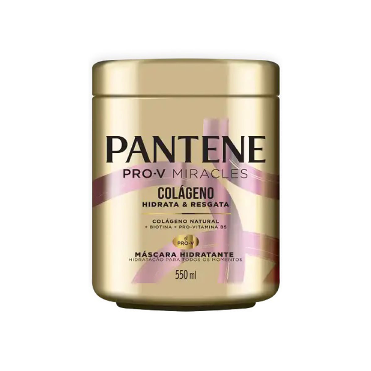 Máscara Capilar Hidratante Pantene Pro-v Colágeno Hidrata E Resgata 550ml Pantene