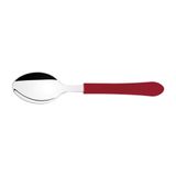 Kit 24 Colher De Mesa Inox Vermelho Tramontina Leme
