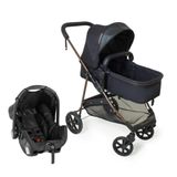 Carrinho Travel System Napoli Preto E Cobre - Galzerano