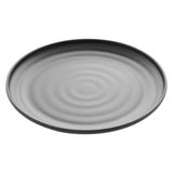 Prato Para Sobremesa Lyor Tóquio De Melamina Preto 18cm