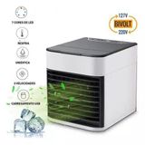 Mini Ar Condicionado Portátil Air Cooler Com Umidificador Integrado