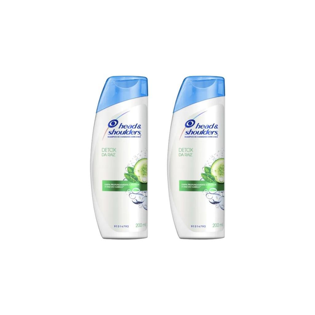 Shampoo Head &amp; Shoulders 200ml Detox Raiz-kit C/2un