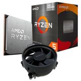 Processador AMD Ryzen 5 5600G, 3.6GHz-4.6GHz Boost, AM4
