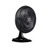 Ventilador De Mesa Turbo 50cm 6 Pás Oscilante Preto 127v