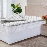 Protetor Pillow Top Branco King Super Volumoso 300 Gramas/m - Tecido Microfibra