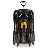 Mochila De Rodinhas Batman Beware 3d Infantil Batmobile