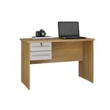 Mesa De Computador Byte 116cm Em Mdf-mdp Valdemóveis Cinamomo- Off White