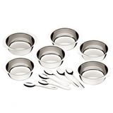 Kit Para Sobremesa Tramontina Service Em Aço Inox 12 Peças