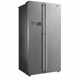 Geladeira Midea 528 Litros Frost Free Side By Side Rs587fga041 Inox 110v