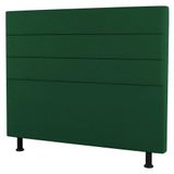 Cabeceira Cama Box Casal King Size Malik 195cm Suede Verde - Desk Design