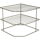 Organizador Pratos Louças Para Pia Horizontal 3 Niveis Metalizado Oliva 990844 Bel