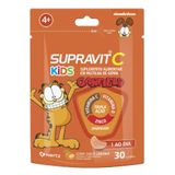 Supravit C Kids Garfield Tripla Ação Sabor Laranja Com 30 Gomas