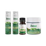 Kit Vita Seiva Babosa Shampoo+cond+verniz Capilar+oleo